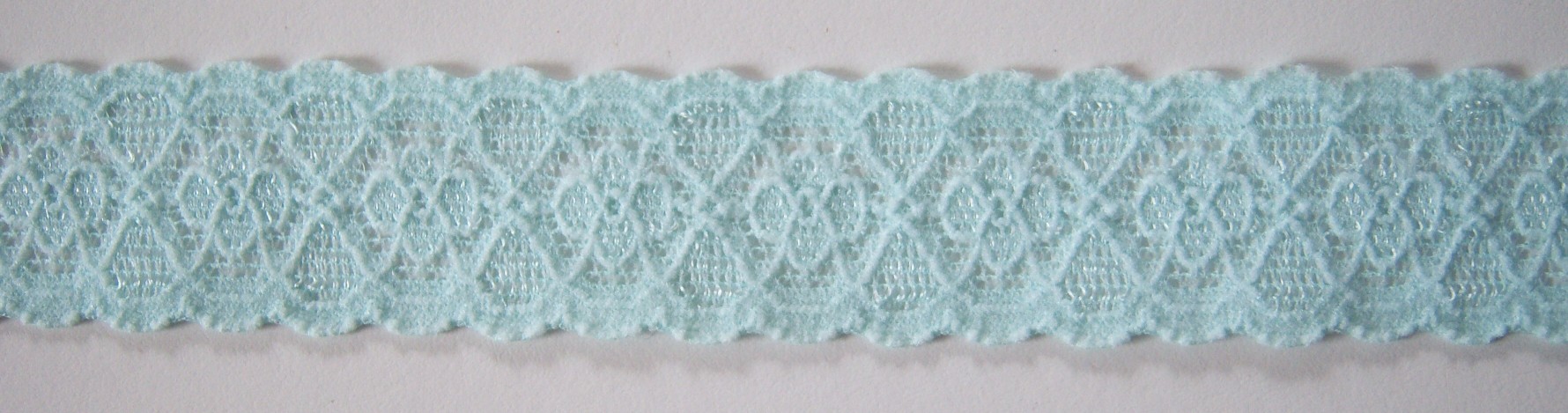 Mint 1" Stretch Lace