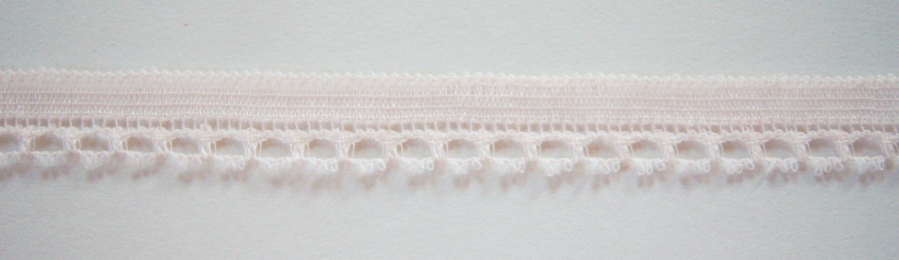 Blush 3/8" Nylon Lace