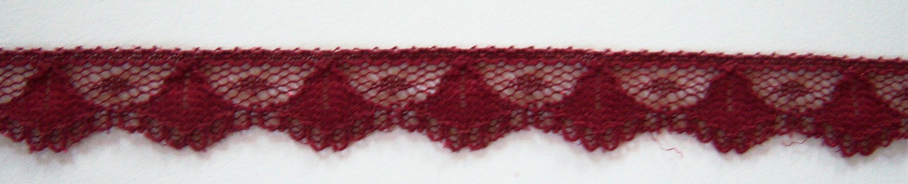 Burgundy 7/16" Lace