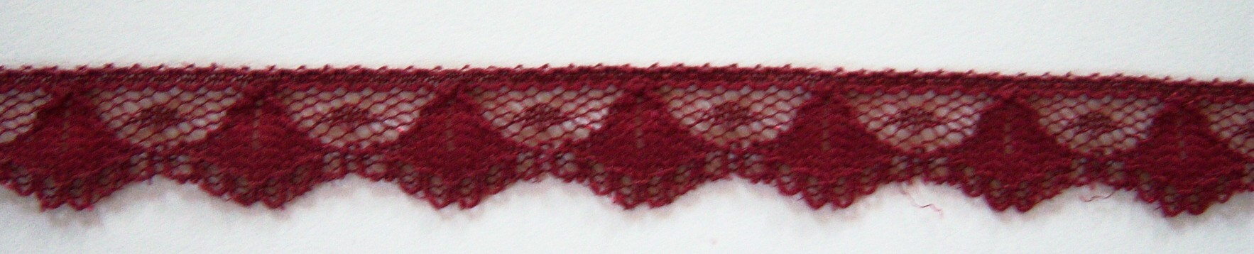 Burgundy 7/16" Lace