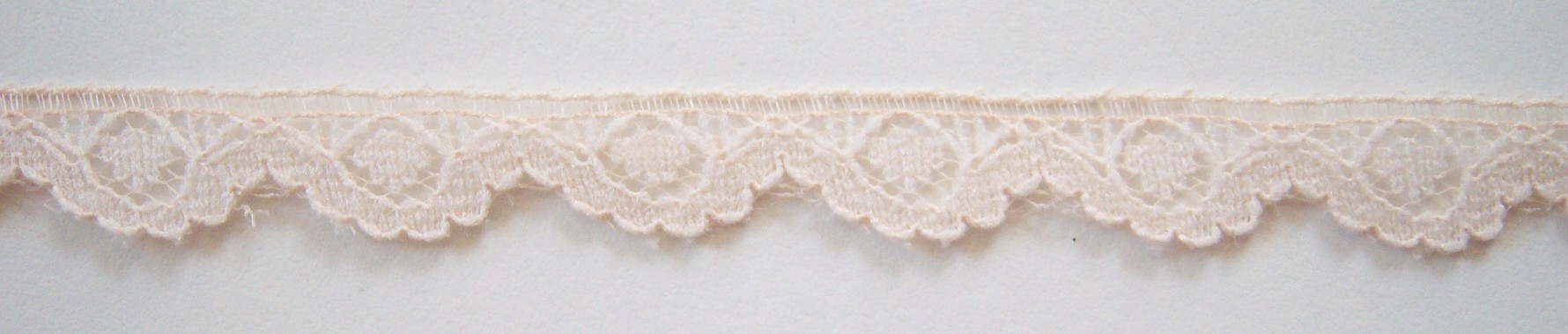 Blush 3/8" Nylon Lace