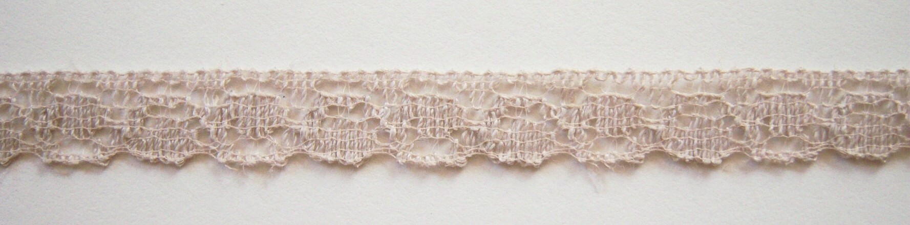 Beige 3/8" Nylon Lace