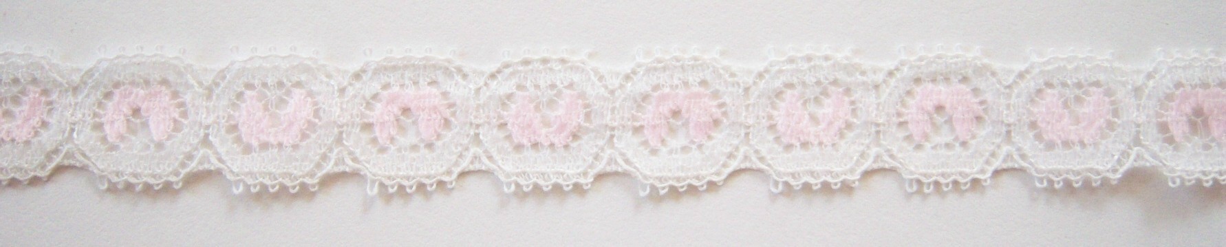 White/Pink Lace