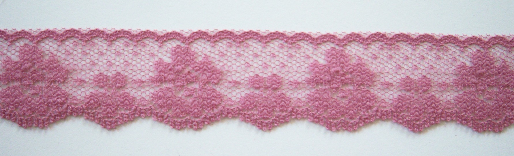 Mauve 1 1/8" Lace