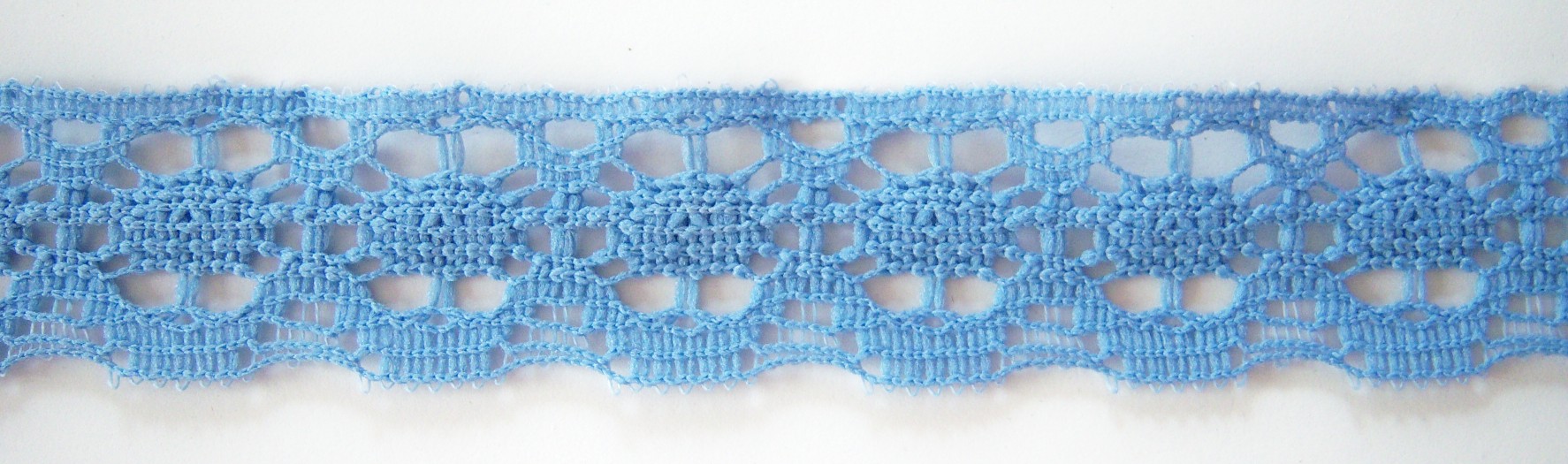 Blue 1 1/8" Nylon Lace