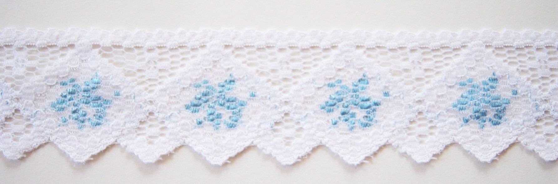 White/Blue Lace