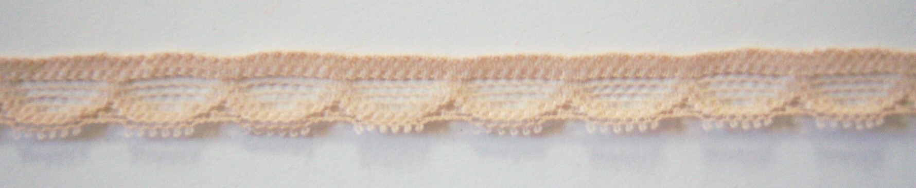 Flesh 3/8" Nylon Lace