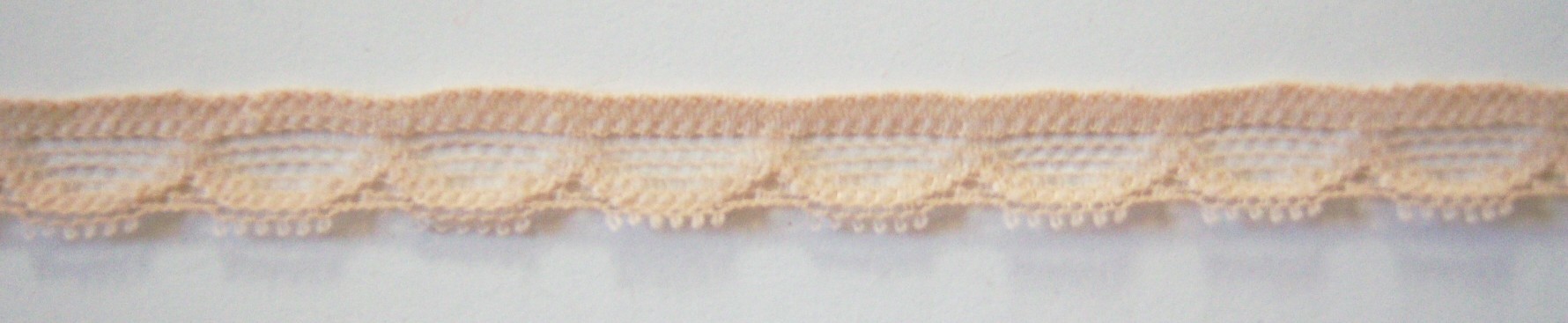 Flesh 3/8" Nylon Lace