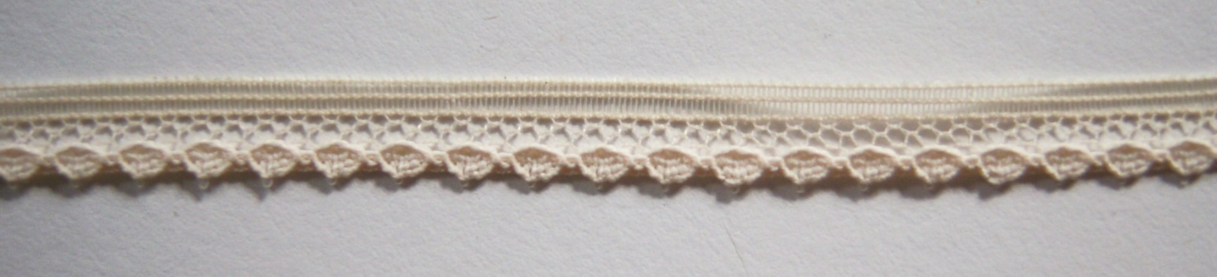 Natural 1/4" Nylon Lace