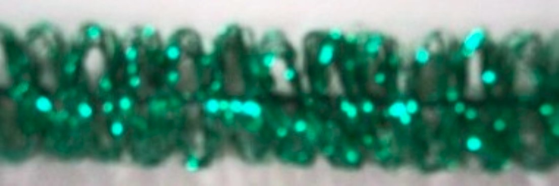 Green 1/2" Mylar Fringe