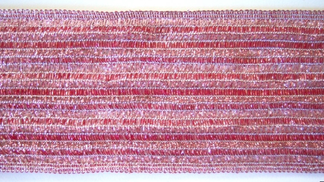 Pink/Silver Wired 2 3/4" Stretch and Shape
