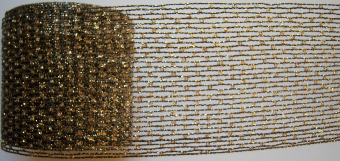 Black/Gold Wired 3" Stretch and Shape