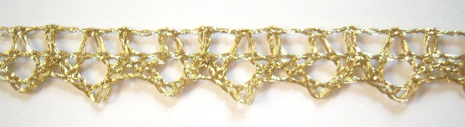 Gold 14kt Metallic 1/2" Cluny Trim