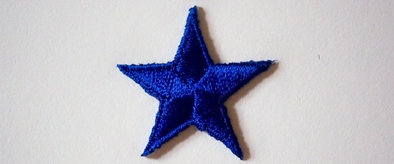 Four Royal Star Appliques