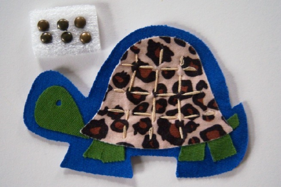 Turtle/Brads Applique