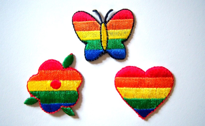 Wrights Rainbow Applique Set