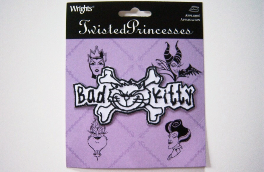 Bad Kitty 4 3/8" Iron On Transfer