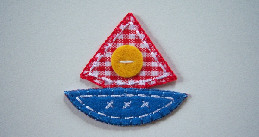 Especially Baby Boat Applique