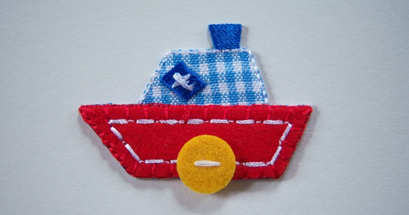 Especially Baby Boat Applique