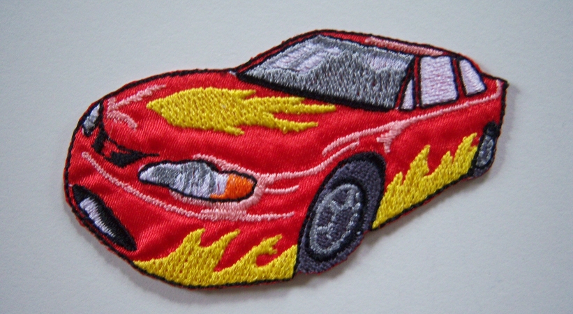 Race Car Applique