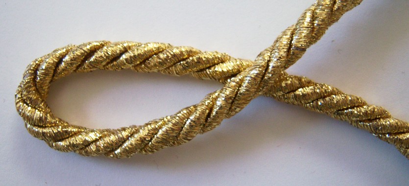 Gold Metallic 5/16" Cord