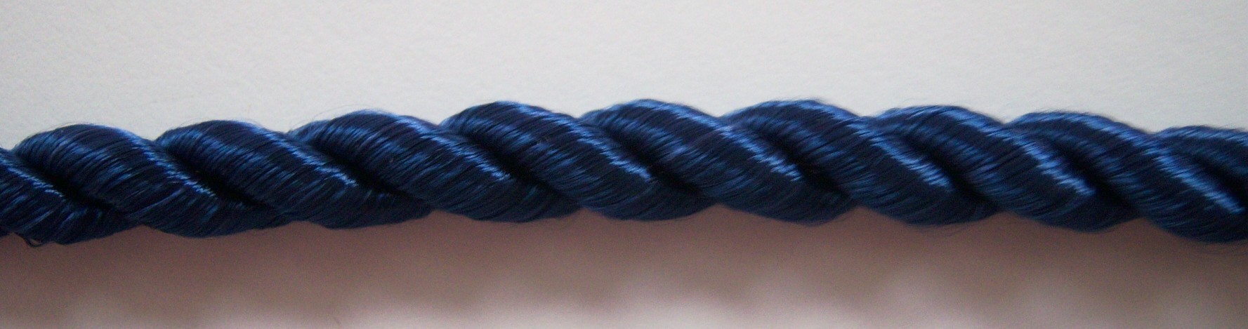 Lt Navy Rayon 3/8" Cord