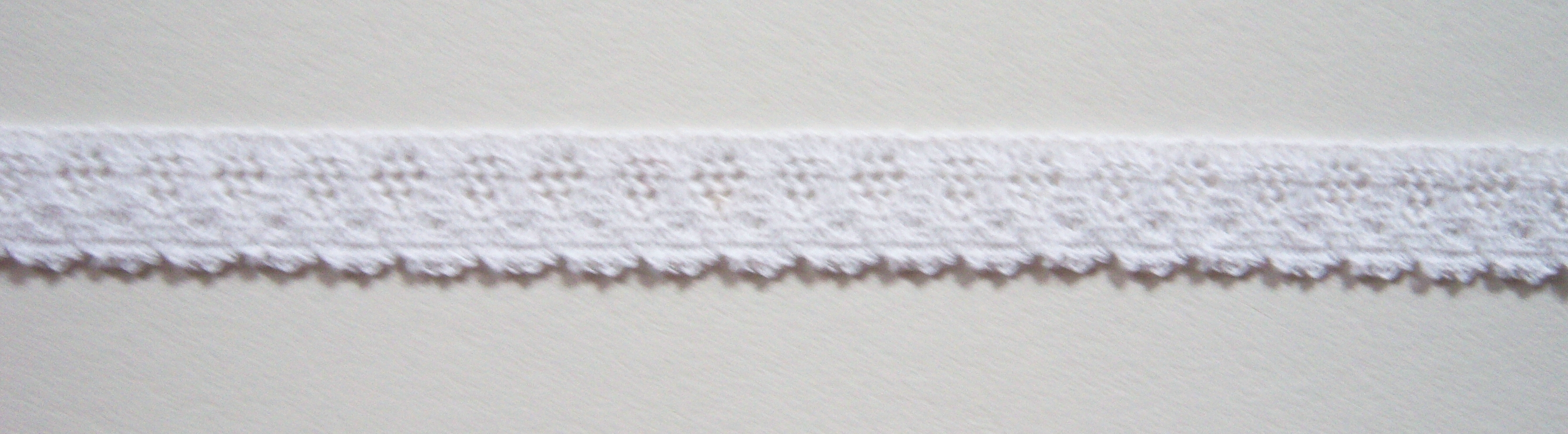 White Poly 5/16" Lace