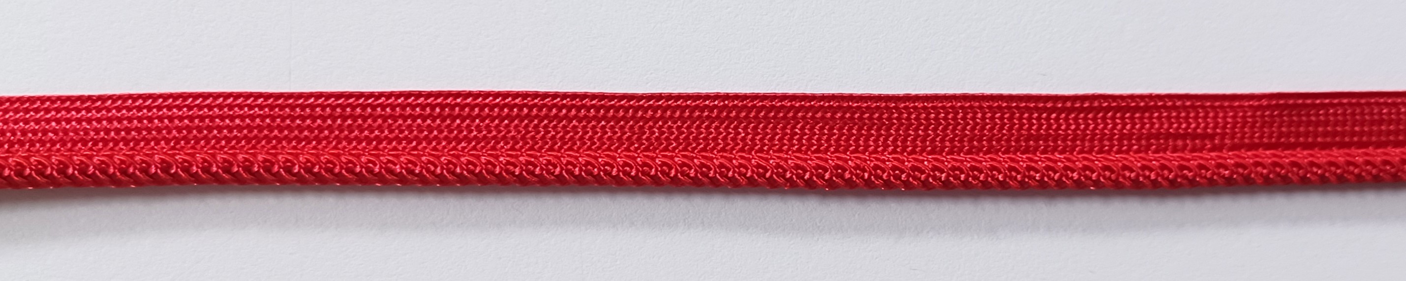 Red 1/8 Inch Woven Piping