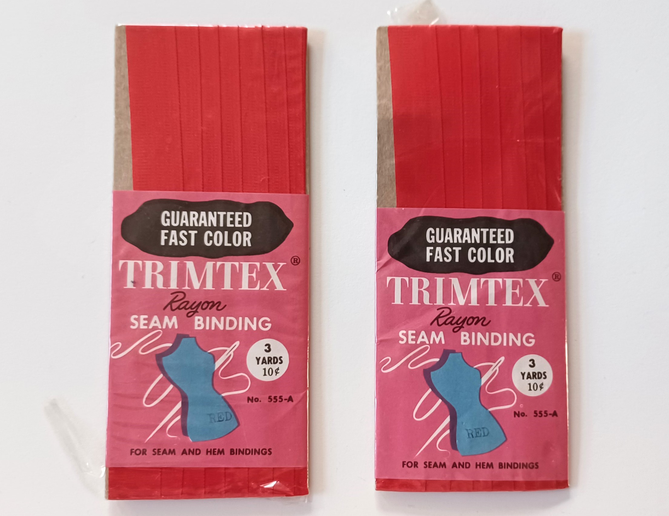 Trimtex Red Seam Binding Ribbon