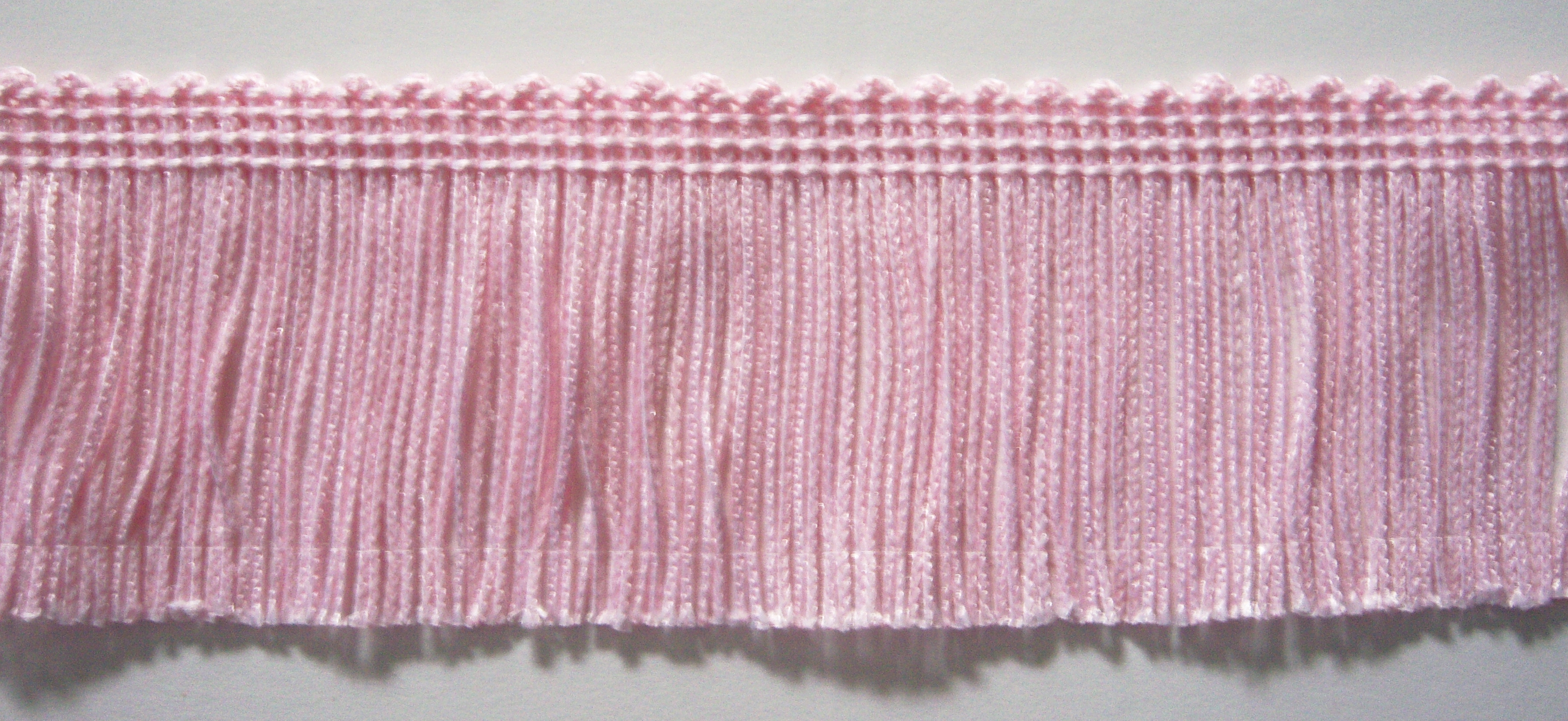 Pink 2" Poly Fringe