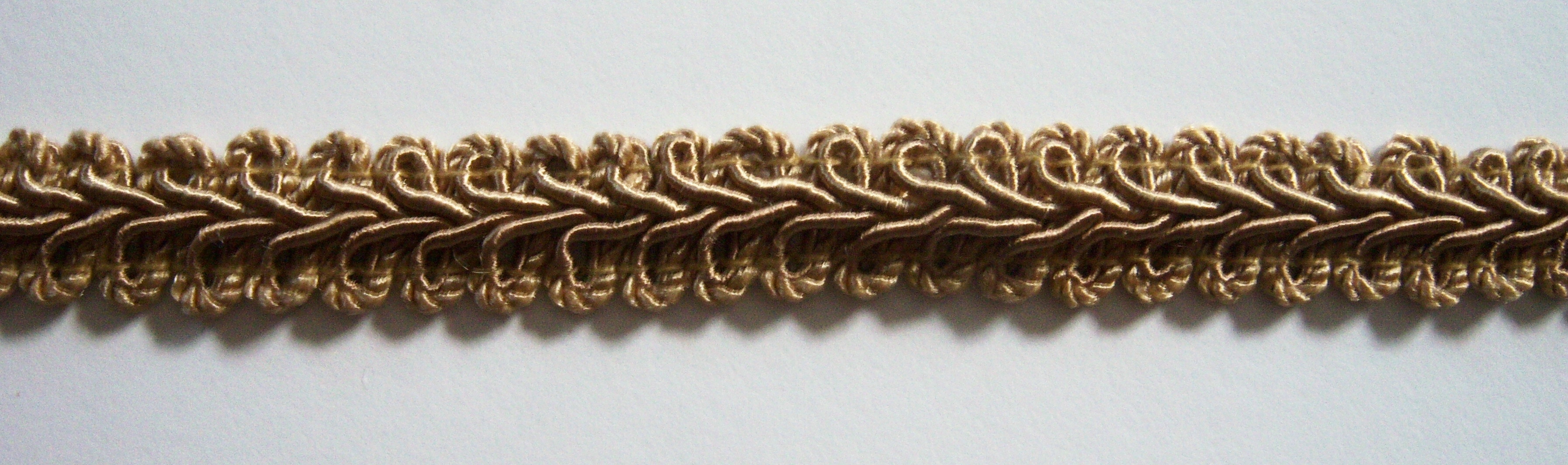 Camel 1/2" Gimp Braid Trim