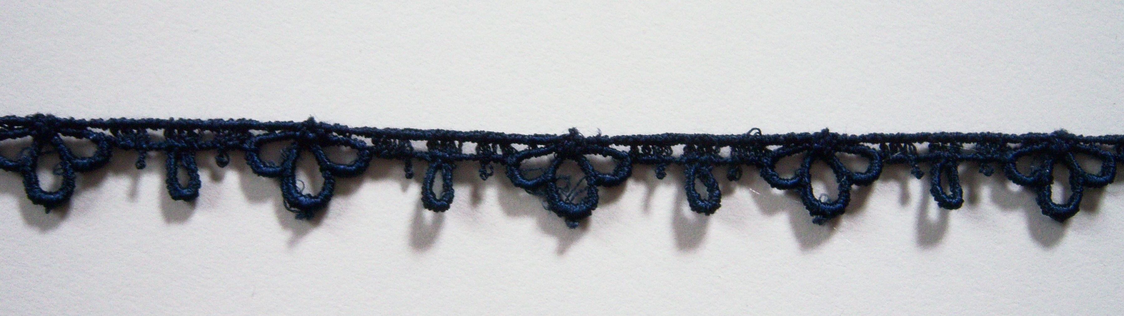 Navy 3/8" Venise Lace Trim