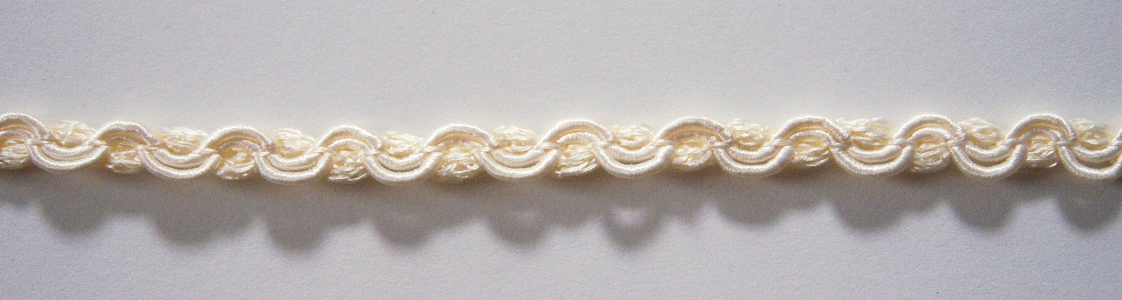 Sweet Cream 1/4" Poly Braid