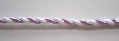 Orchid/White Irid. 1/4" Cord