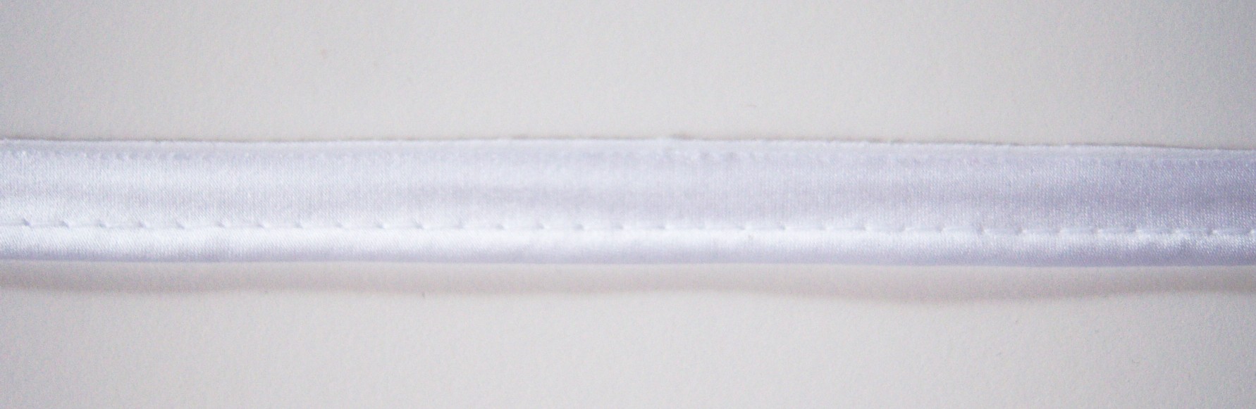 White Satin Piping
