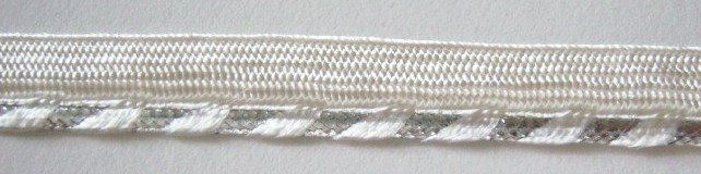 Natural/White/Silver 1/8" Piping