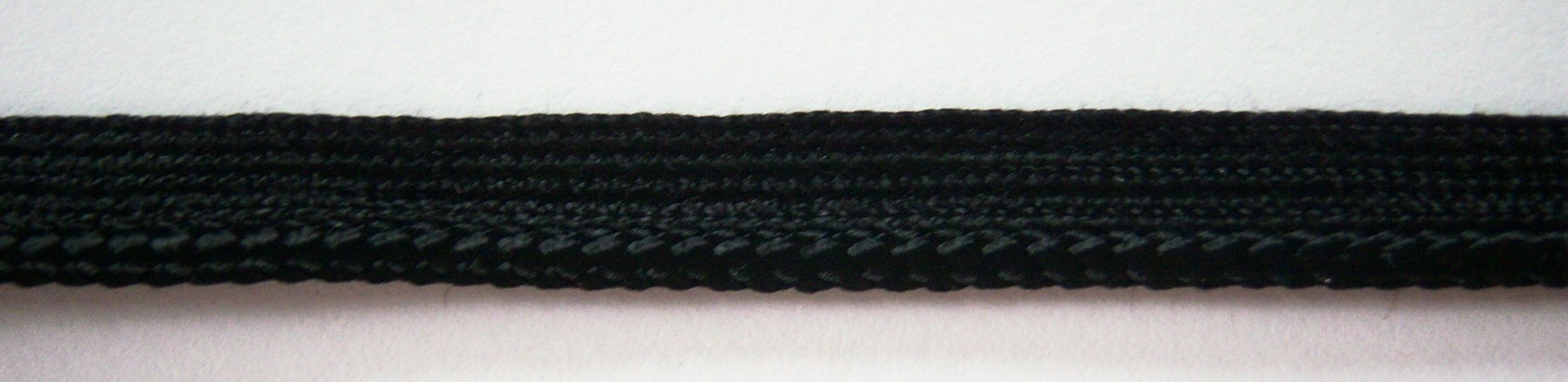 Black Rayon 3/8" Piping