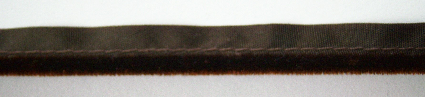 Brown Velvet Piping