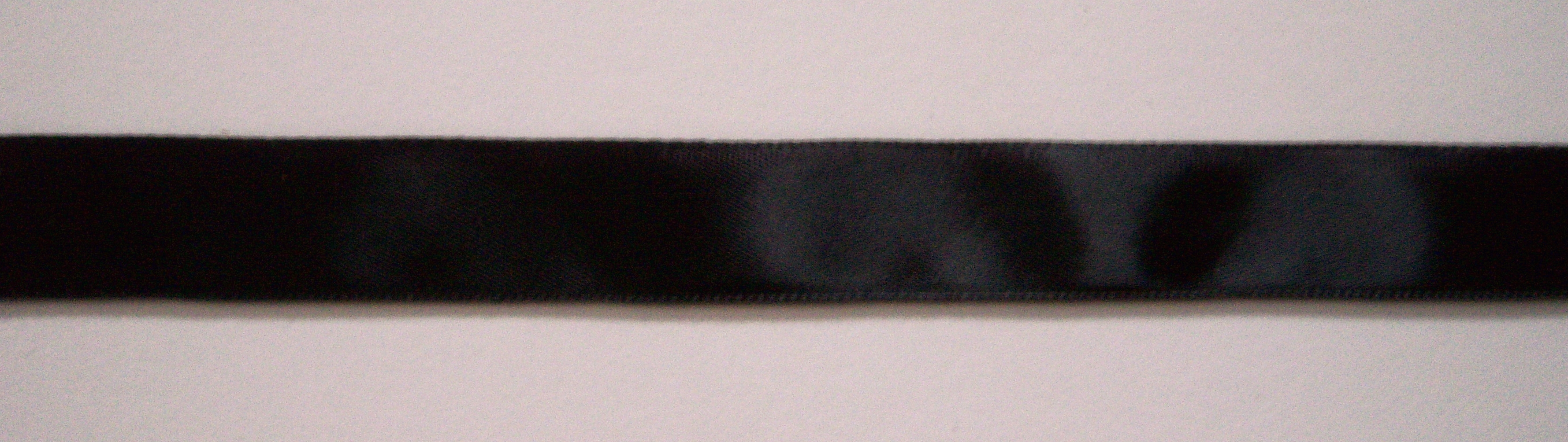 Black Satin 5/8" Ribbon