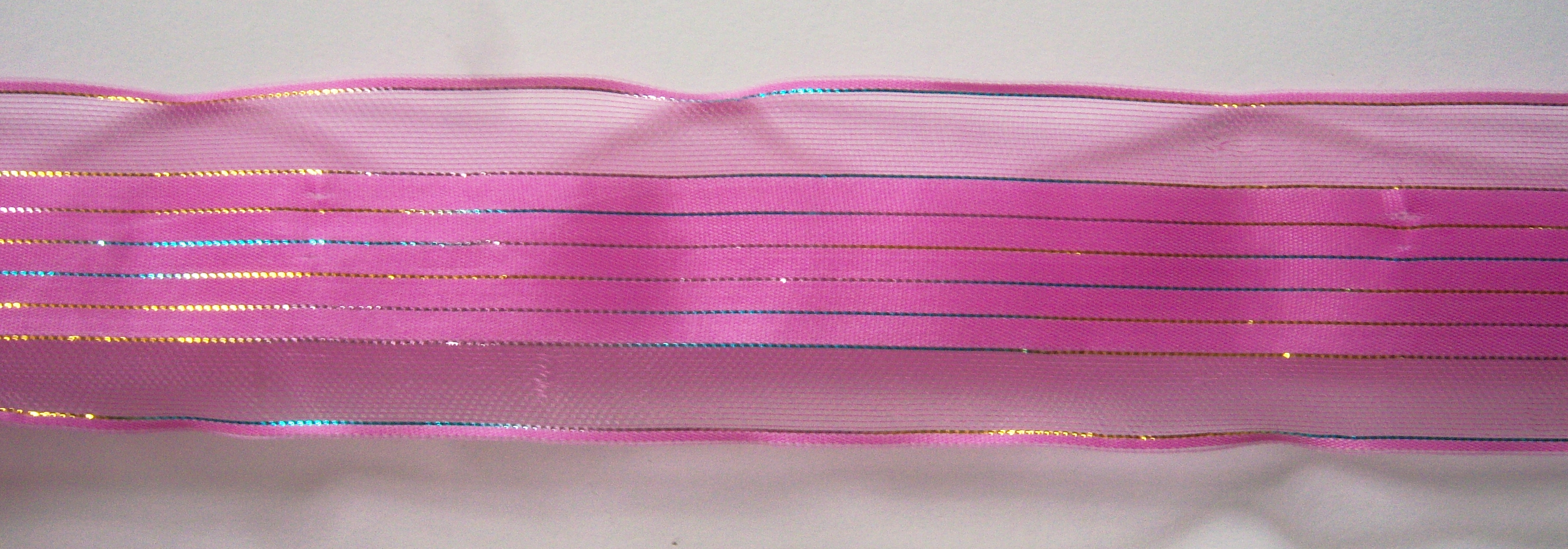 Lilac Metallic 1 1/2" Sheer Ribbon