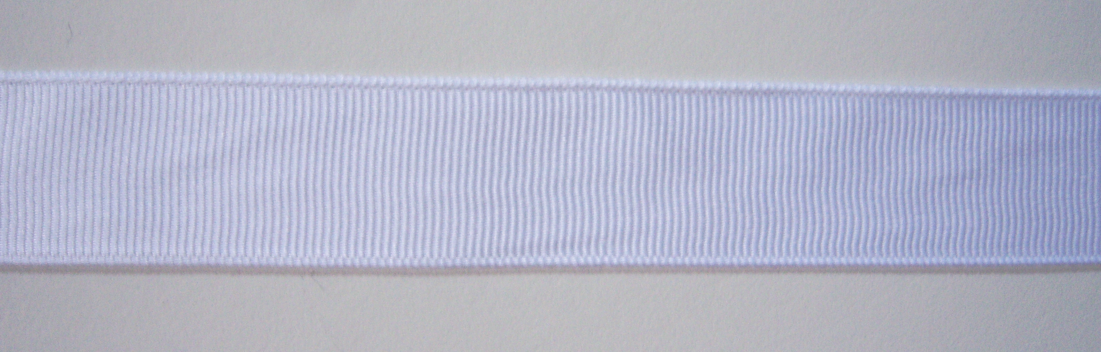 White Grosgrain 7/8" Ribbon