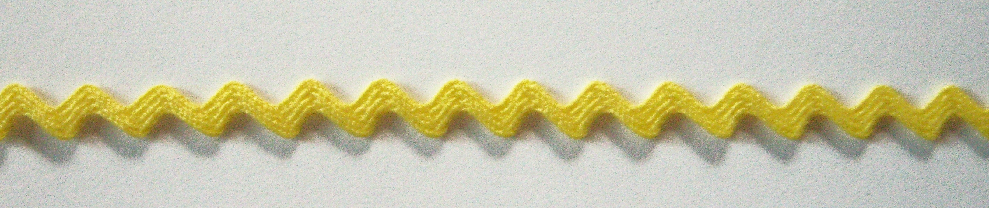 Yellow 1/4" Rick Rack