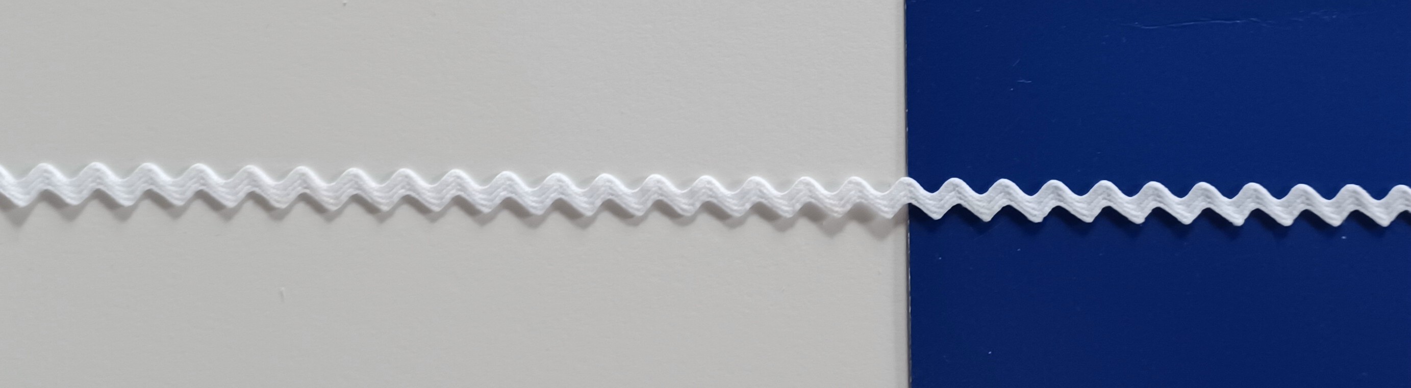 Optical White 1/4" Rick Rack