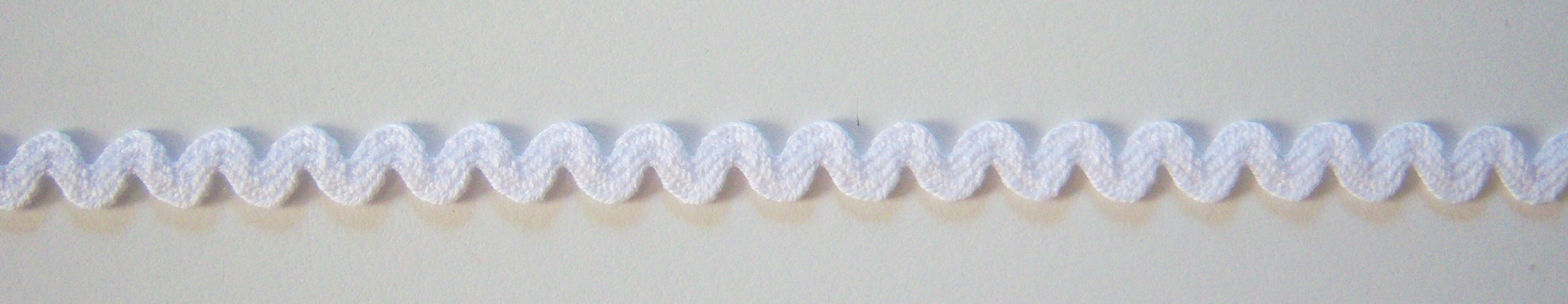 White 5/16" Rick Rack