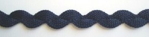Navy Knit 1/2" Rick Rack