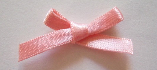 Cameo Rose Satin Bow