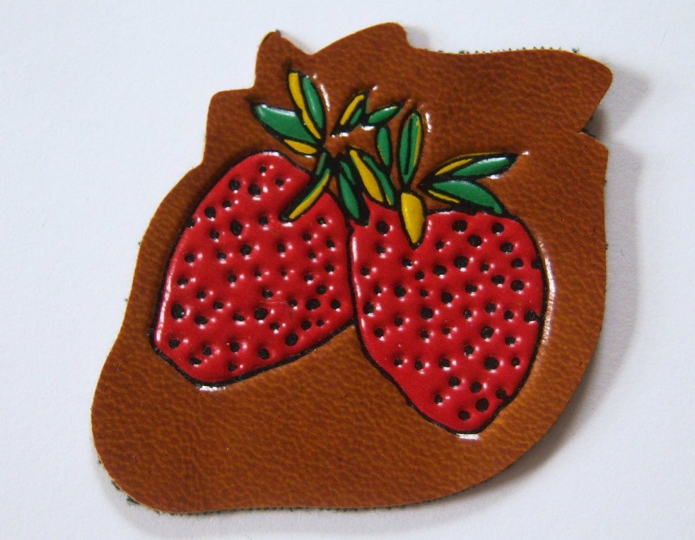 Vinyl Strawberry Applique