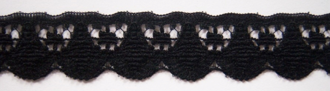 Black 3/4" Nylon Lace