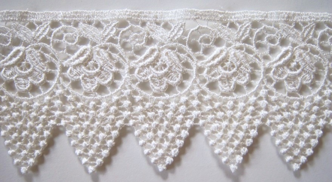 1 3/4 Yds. Lt Ivory 2 1/2" Venise Lace