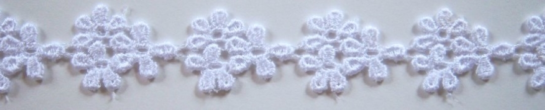 White 7/8" Venise Lace